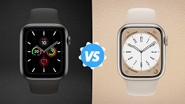 Apple Watch 5 vs Apple Watch 8: qual a diferença entre os dois relógios?