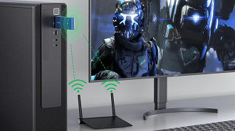 Transmissor/receptor Wi-Fi UGREEN WiFi Adapter AC650 AX1800 WiFi6. Fonte: Ugreen