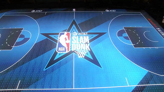 A NBA anunciou quadras de LED para o All-Star Weekend 2024