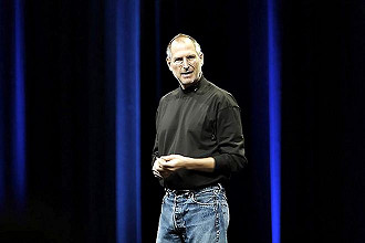 Steve Jobs em conferência da Apple (Imagem: Reprodução)