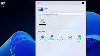 Compartilhamento de arquivos no Windows 11 com a atualização Moment 5.
