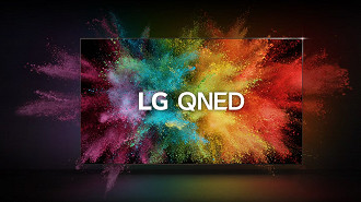 Smart TV LG QNED 55 QNED80. Fonte: LG