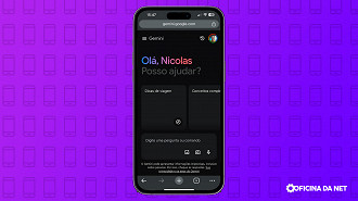 Google Gemini no smartphone