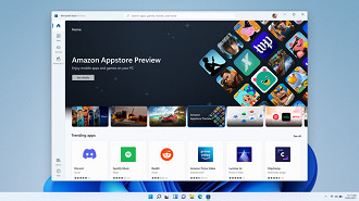 Amazon Appstore no Windows 11. Imagem: Microsoft/Reprodução