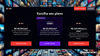 Star+ planos no Brasil