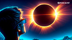 Eclipse total solar acontece no dia 8 de abril; Não para os brasileiros Eclipse total solar acontece no dia 8 de abril; Não para os brasileiros