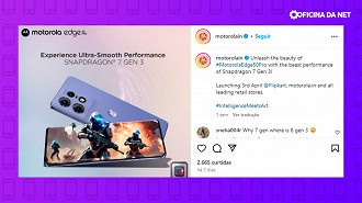 Motorola Edge 50 Pro com Snapdragon 7 Gen 3