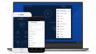 Hotspot Shield VPN. Imagem: Reprodução