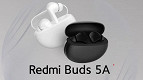Redmi Buds 5A é lançado com ANC, Google Fast Pair e design minimalista