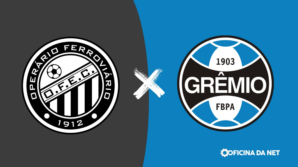 Operário x Grêmio: como assistir ao vivo jogo da Copa do Brasil