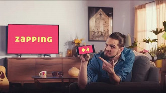 A Zapping é a nova cara da Guigo TV, nova plataforma de IPTV do Brasil. Imagem: Zapping/Reprodução