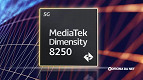 MediaTek lança Dimensity 8250 com suporte para câmeras de até 320 MP
