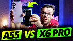 Galaxy A55 vs Poco X6 Pro: Qual intermediário comprar? (A escolha é fácil) Galaxy A55 vs Poco X6 Pro: Qual intermediário comprar? (A escolha é fácil)