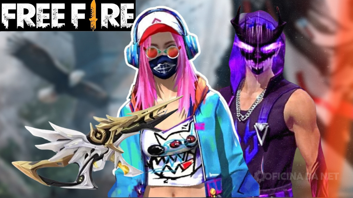 Códigos Free Fire de maio de 2024. Imagem: Oficina da Net