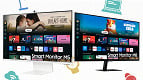 Samsung lança monitores M5 e M8 com IPTV incluso para quem trabalha em home office Samsung lança monitores M5 e M8 com IPTV incluso para quem trabalha em home office