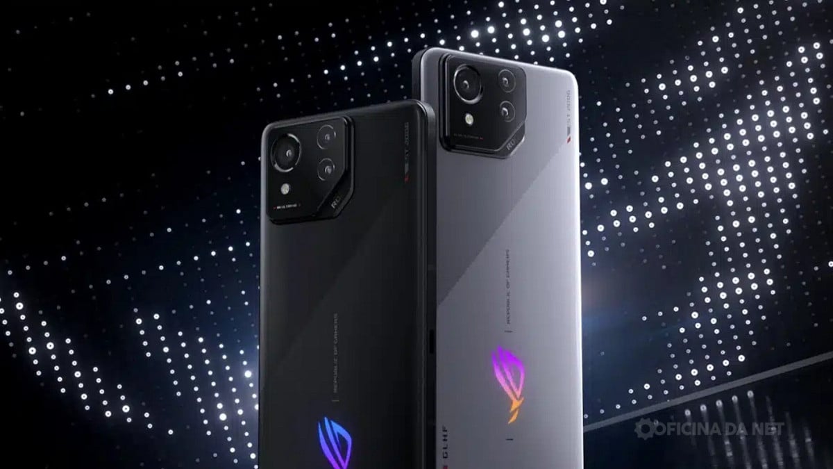 ROG Phone 8 Pro. Imagem: Oficina da Net
