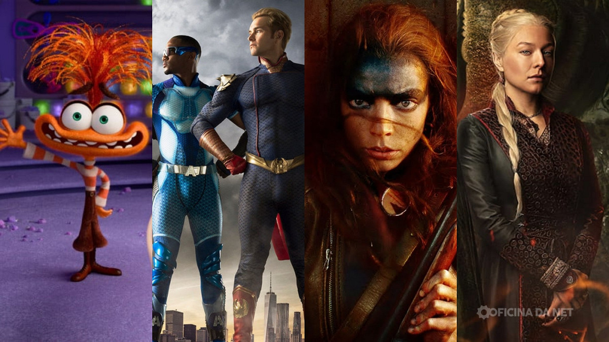 Os filmes e séries mais assistidos no Brasil em julho de 2024