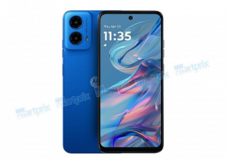 Design do Moto G45 5G. Imagem: Reprodução Design do Moto G45 5G. Imagem: Reprodução