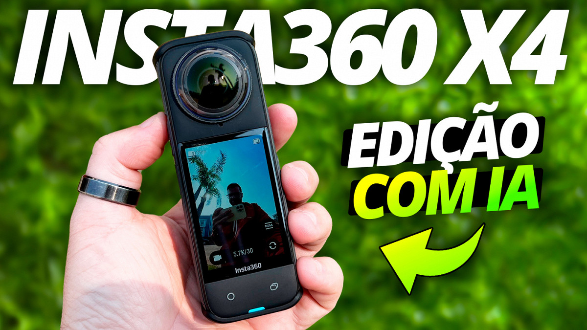 NOVAS funções de IA para edição Insta360