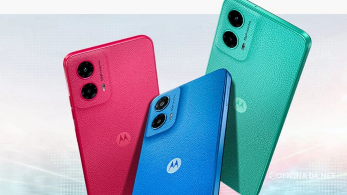 Moto G45 é lançado com Snapdragon 6s Gen 3.