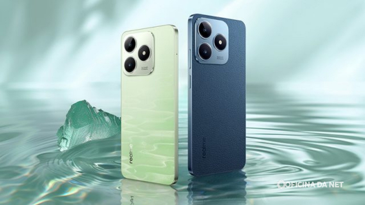 realme C65s é lançado. Imagem: realme/Reprodução