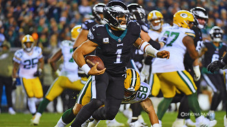 Eagles x Packers é o primeiro jogo da NFL no Brasil. Imagem: NFL/Divulgação Eagles x Packers é o primeiro jogo da NFL no Brasil. Imagem: NFL/Divulgação