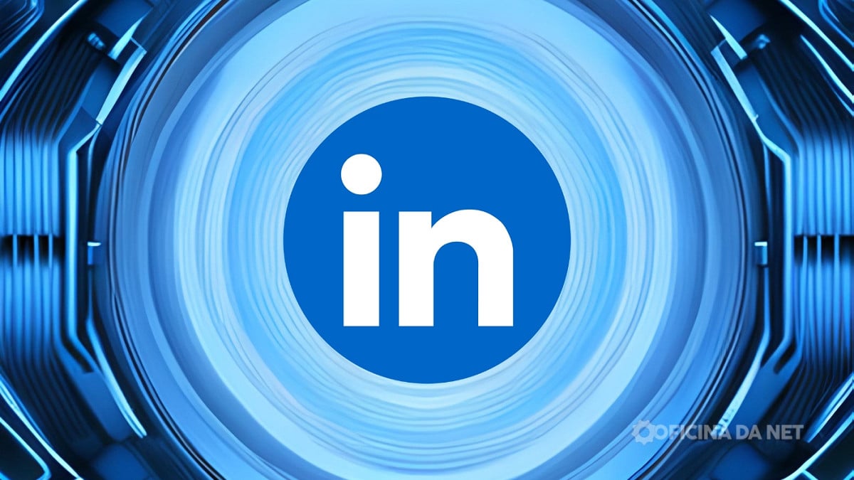 LinledIn está usando seus dados para treinar IA. Imagem: Oficina da Net