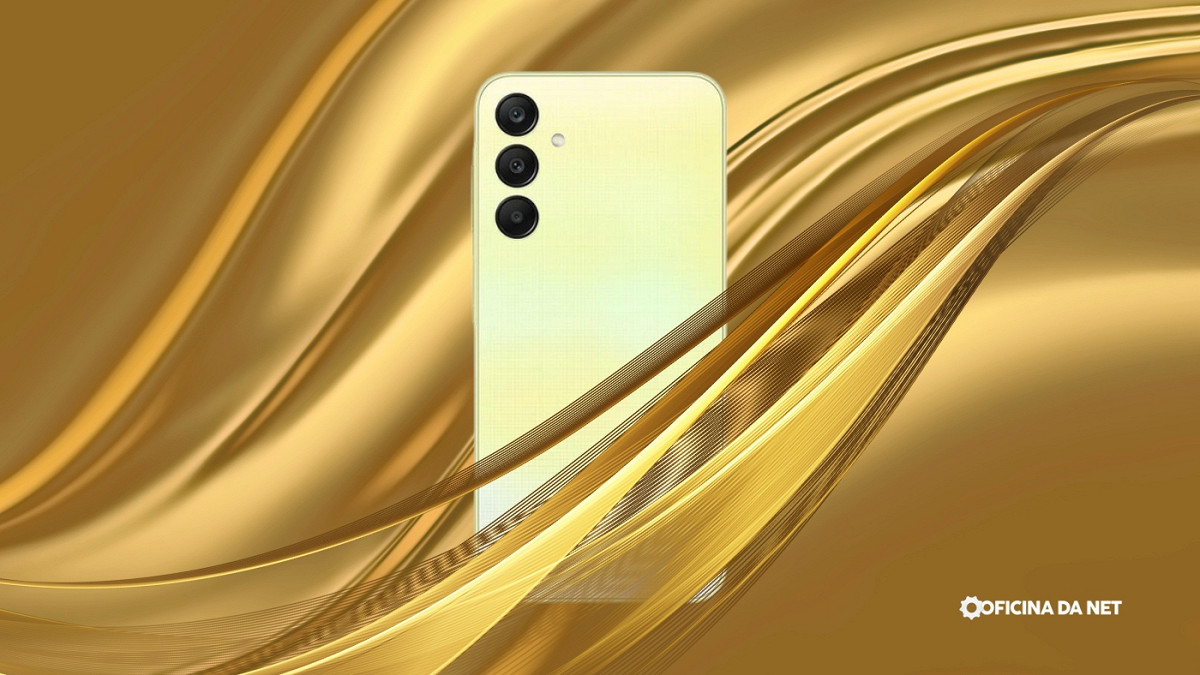 Galaxy A25 deve ser lançado em uma nova cor. Imagem: Oficina da Net