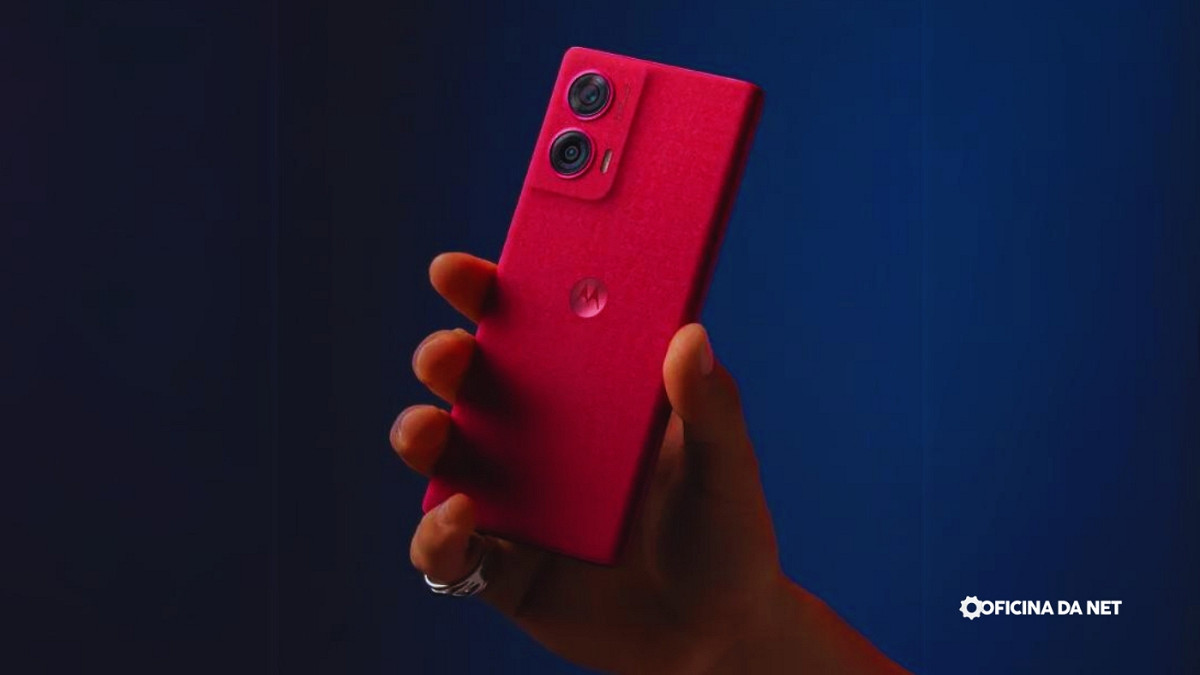 Motorola Edge 50 Fusion recebe versão beta do Android 15. Imagem: Oficina da Net