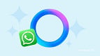 Essa bolinha apareceu no seu WhatsApp? Veja como funciona a Meta AI Essa bolinha apareceu no seu WhatsApp? Veja como funciona a Meta AI