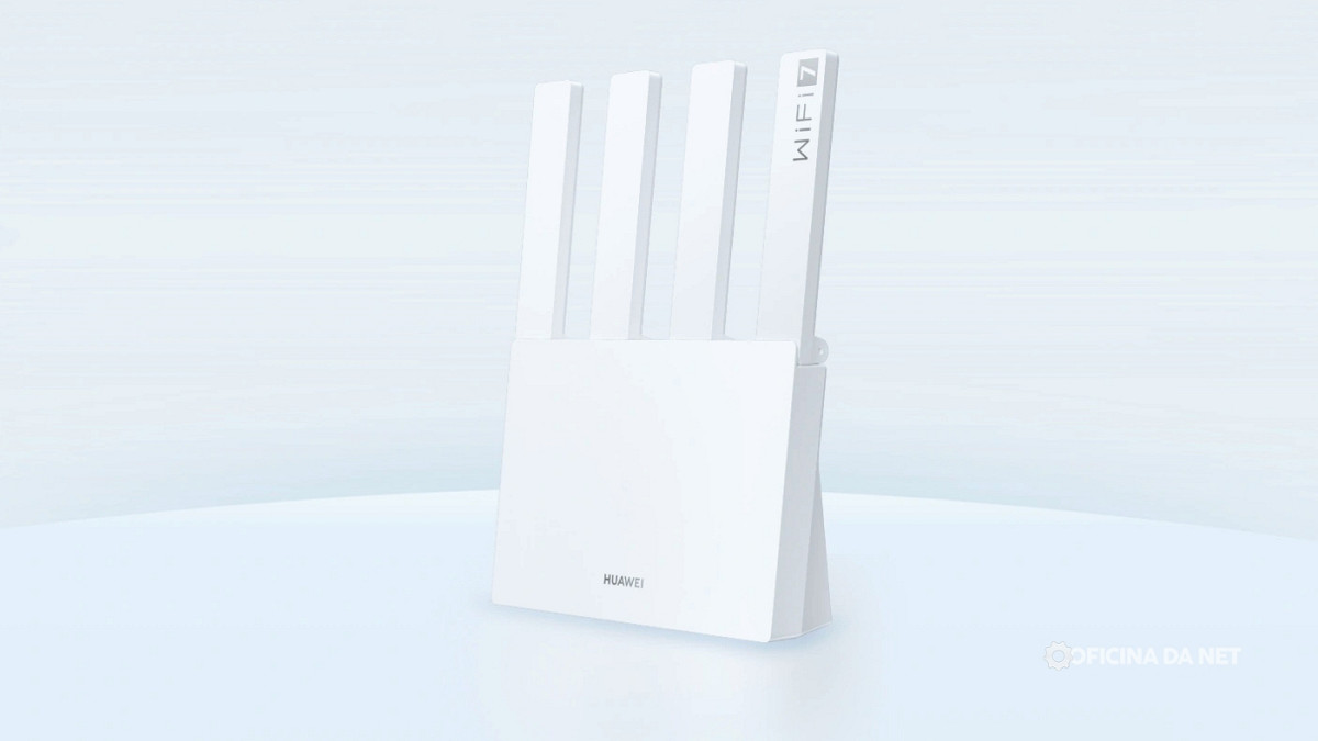 Huawei BE 3 é o melhor roteador até R$ 500. Imagem: Huawei/Reprodução