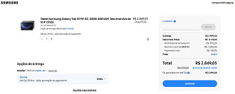 Samsung Galaxy Tab S9 FE+ 5G on unmissable offer this week at Samsung.