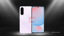 Esse é o design do Galaxy A56 e está bem bonito Esse é o design do Galaxy A56 e está bem bonito