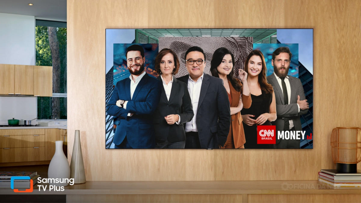 Samsung TV Plus ganha novos canais de IPTV. Imagem: Samsung/Reprodução