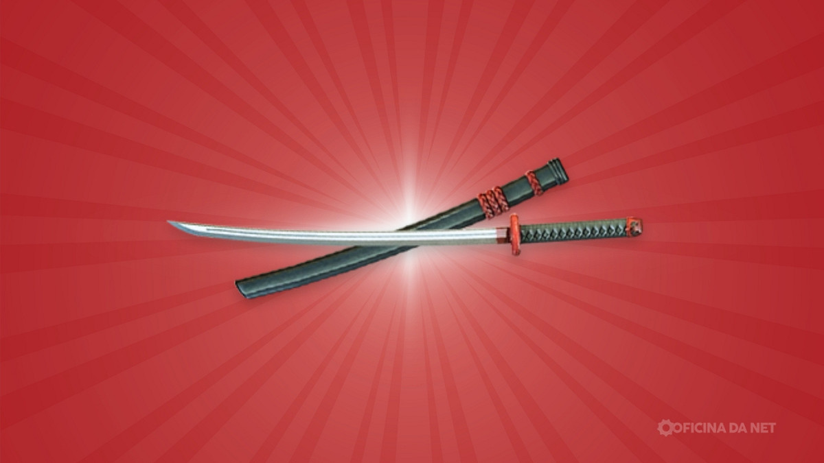 Veja como conseguir a Katana Gamer da Madrugada no Free Fire. Imagem: Oficina da Net