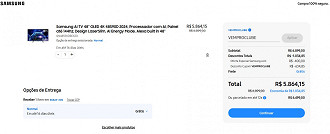 Samsung AI TV 48 OLED 4K está em oferta nessa semana! Samsung AI TV 48 OLED 4K está em oferta nessa semana!