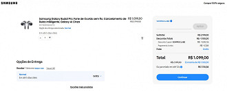 Samsung Galaxy Buds3 Pro em promoção na Samsung! Samsung Galaxy Buds3 Pro em promoção na Samsung!