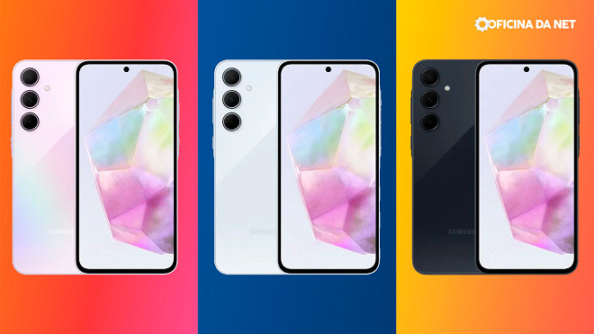 Galaxy A35: Ficha técnica, preço, versões e cores
