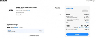 O Galaxy Buds FE está com 46% de desconto na Samsung! O Galaxy Buds FE está com 46% de desconto na Samsung!
