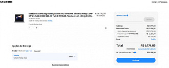 O Galaxy Book4 Pro está com 38% de desconto na Samsung! O Galaxy Book4 Pro está com 38% de desconto na Samsung!