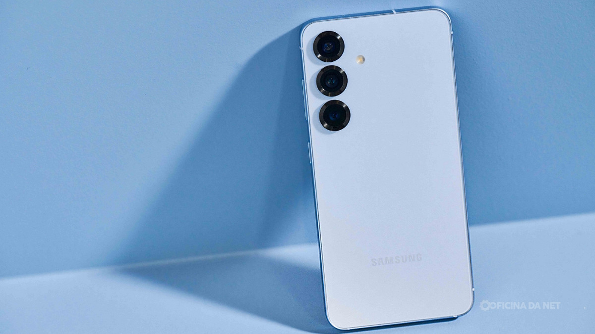 Galaxy S25 Plus em oferta. Imagem: Oficina da Net