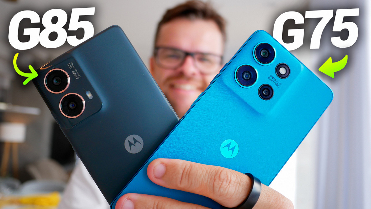 Comparativo Moto G85 vs Edge 50. Imagem: Oficina da Net