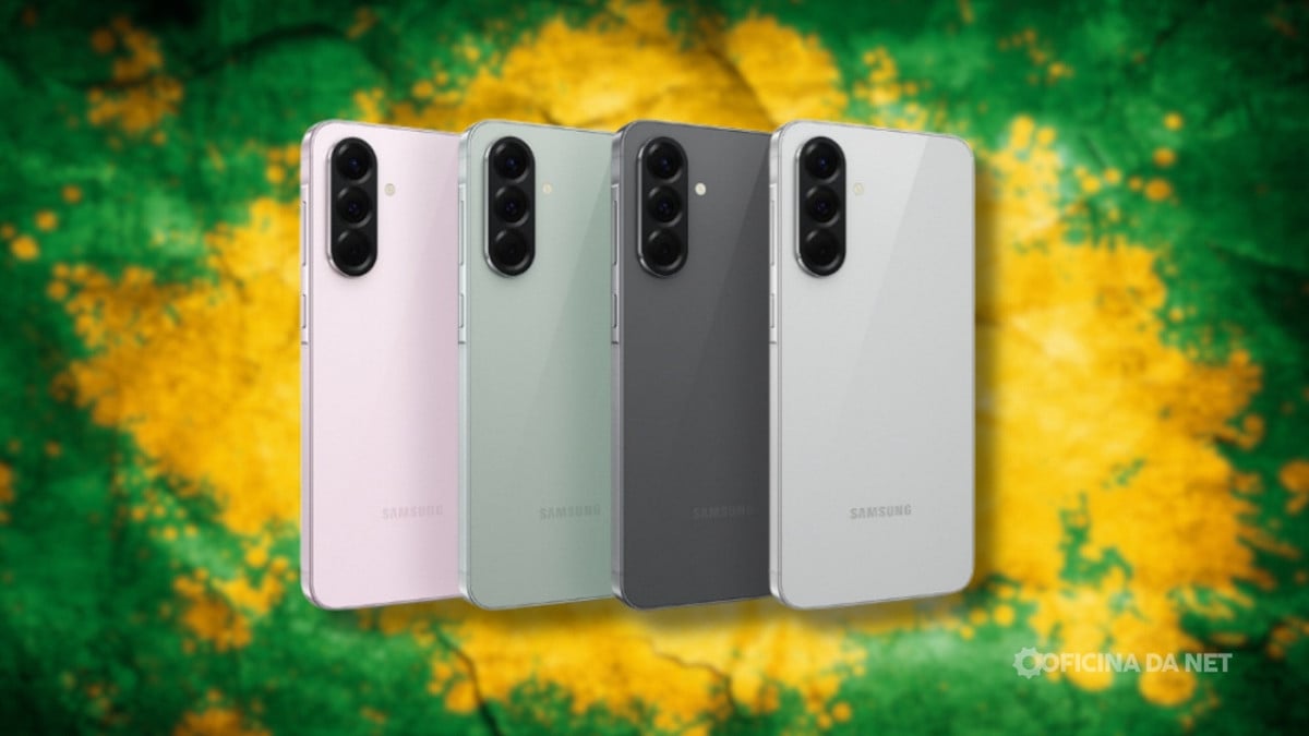 Samsung lança Galaxy A56, A36 e A26 no Brasil. Imagem: Oficina da Net