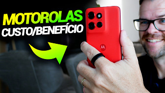 Top 5 celulares Motorola custo benefício em JUNHO de 2025