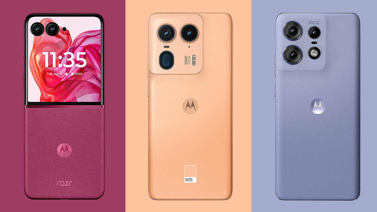 Celulares Motorola com carregamento reverso