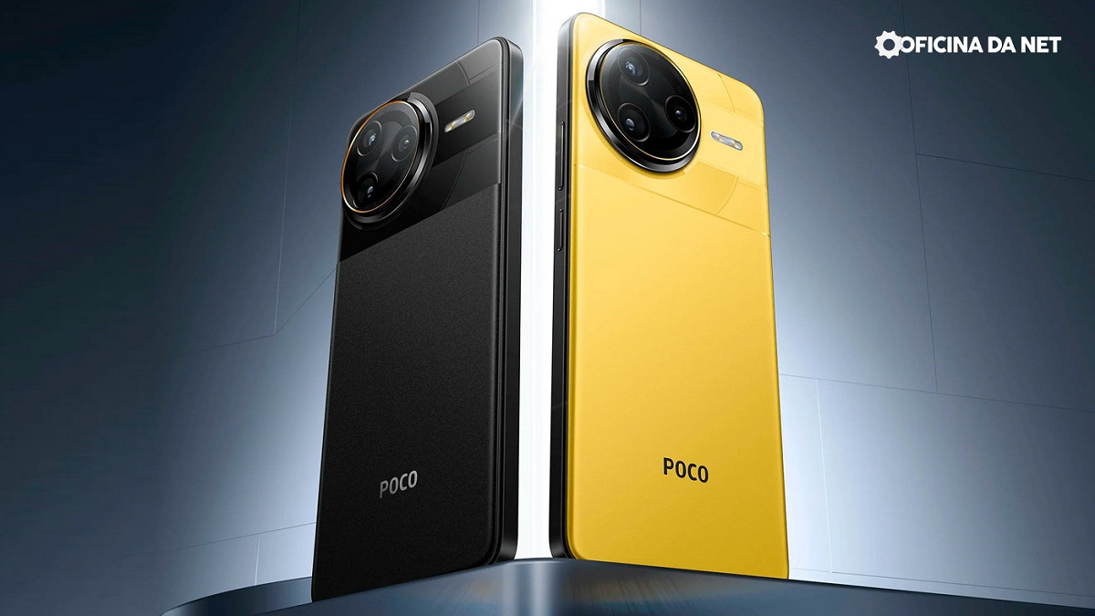 Entenda o que muda entra o POCO F7 Ultra vs POCO F7 Pro. Imagem: Oficina da Net