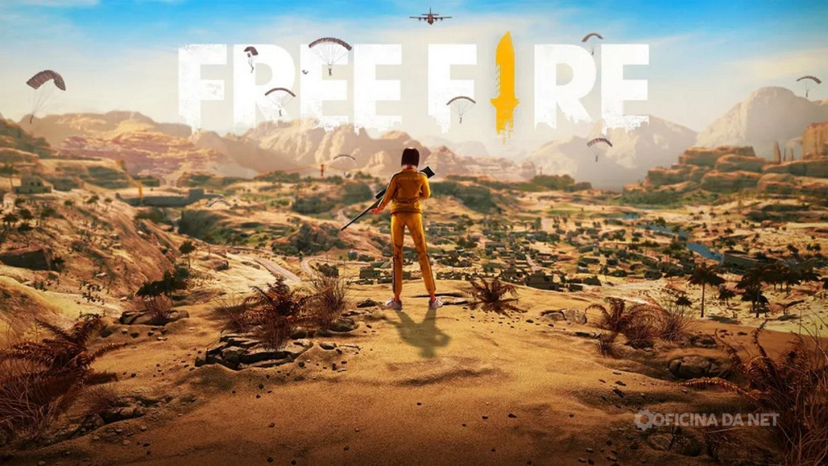 Códigos Free Fire de abril de 2025. Imagem: Oficina da Net