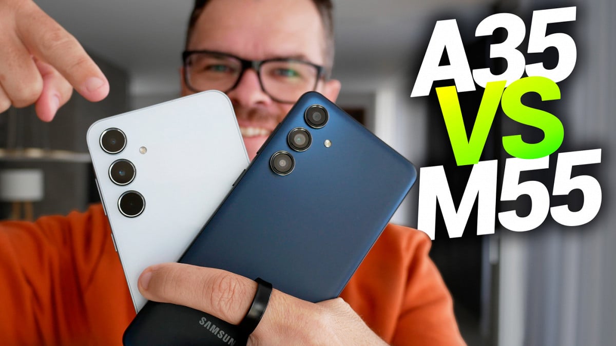 Galaxy A35 vs Galaxy M55
