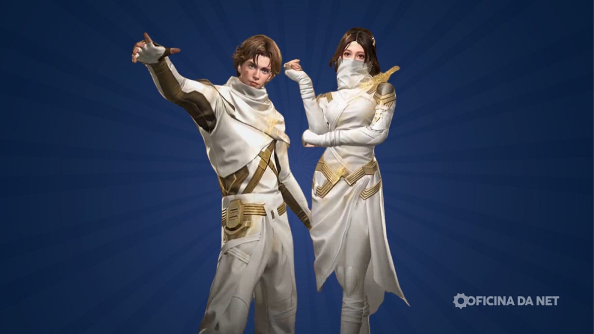 Novo Codiguin FF 2025: Conjunto Guardião das Areias. Imagem: Oficina da Net