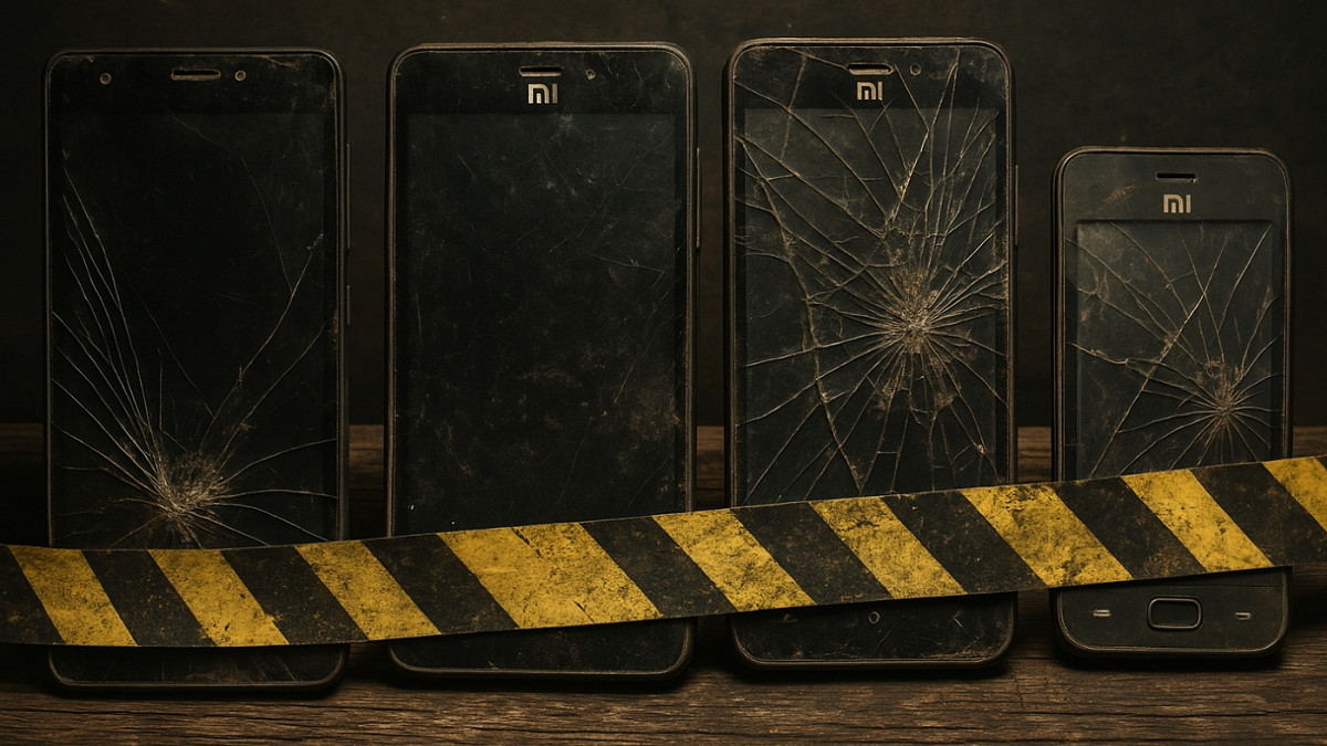 Quais celulares da Xiaomi já ficaram sem suporte oficial em 2025. Imagem: Oficina da Net